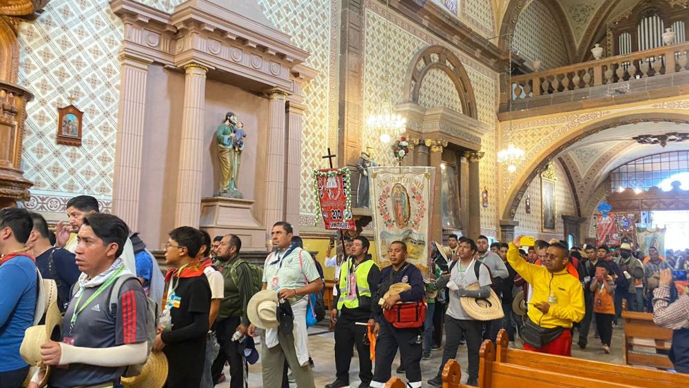 Peregrinación de Querétaro al Tepeyac.