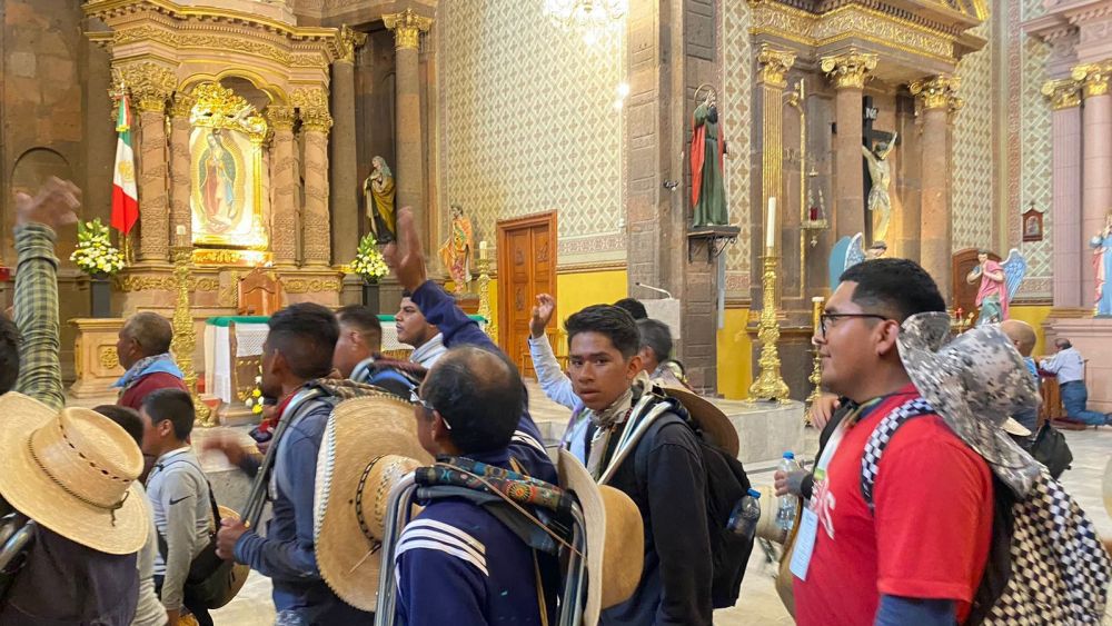 Peregrinación de Querétaro al Tepeyac.