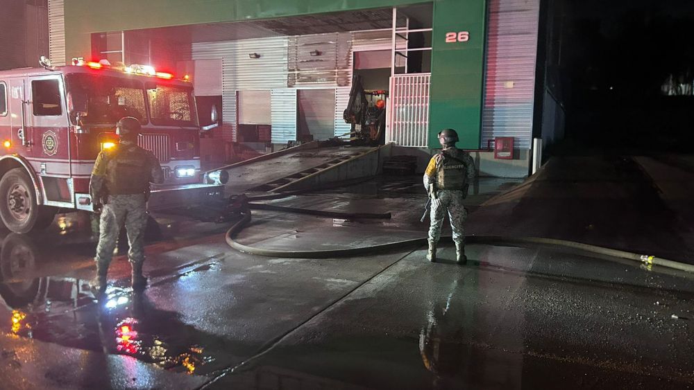 Activan Plan DN-III-E tras Incendio en Parque Industrial.