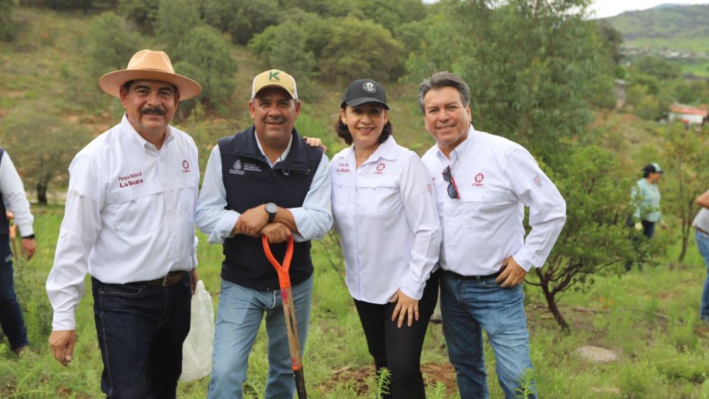 Continúa SEDEA Reforestación en Parque La Beata.