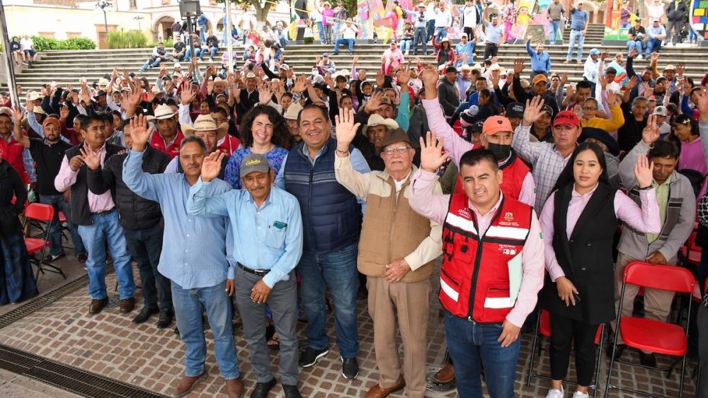 Amealco inicia el programa "Arranque de Obras Masivo 2024".