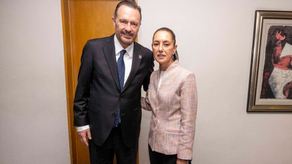 Mauricio Kuri presenta proyectos a la presidenta electa Claudia Sheinbaum.