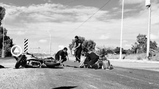 Joven motociclista fallece en trágico accidente en carretera de El Marqués.