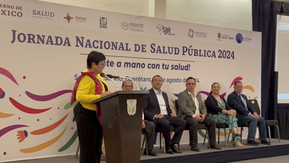 Arranca en San Juan del Río Jornada Nacional de Salud Pública 2024.