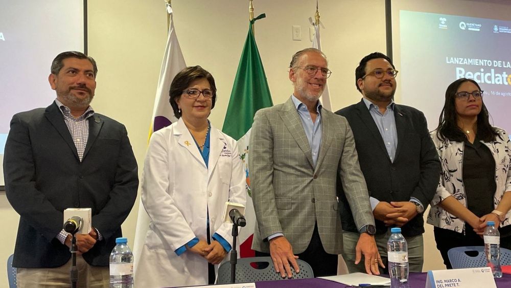 Lanzan campaña reciclatón en Querétaro para apoyo a niños con cáncer.