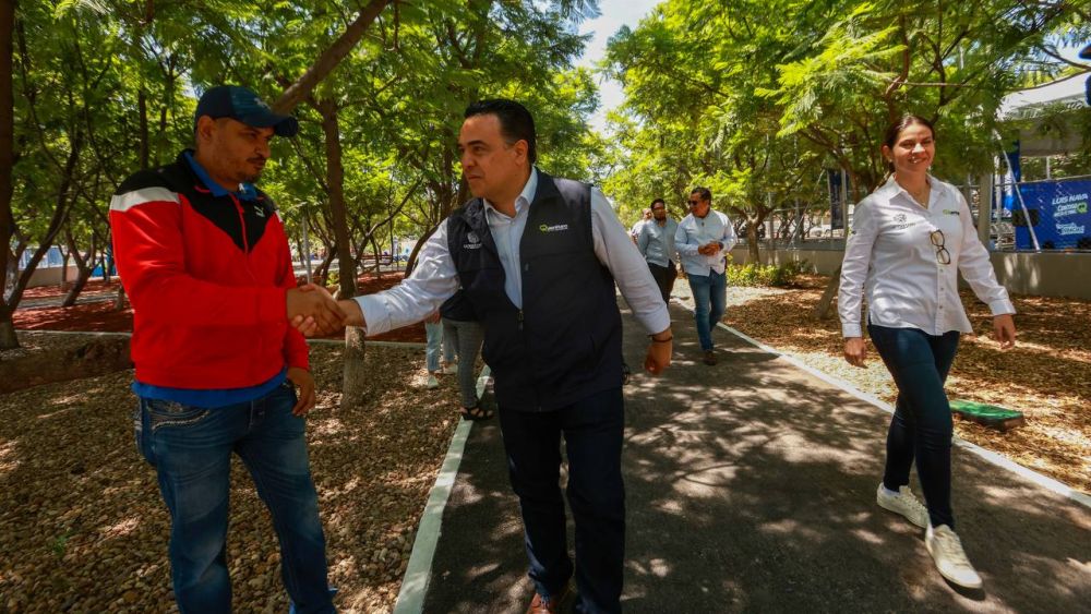 Luis Nava destaca logros en parques, alumbrado público y atención animal.