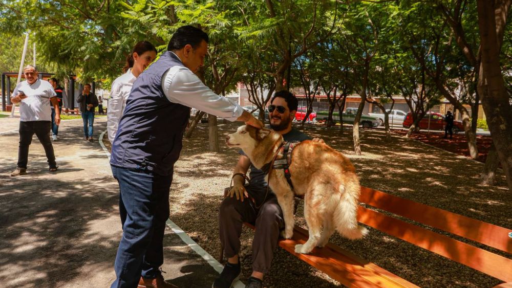 Luis Nava destaca logros en parques, alumbrado público y atención animal.