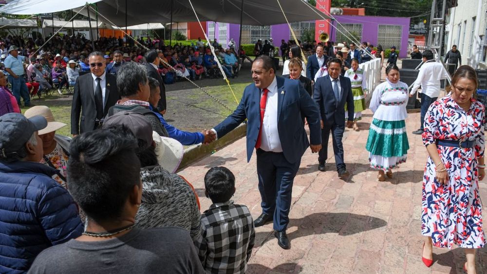 René Mejía Montoya rinde Tercer Informe de Gobierno en Amealco.