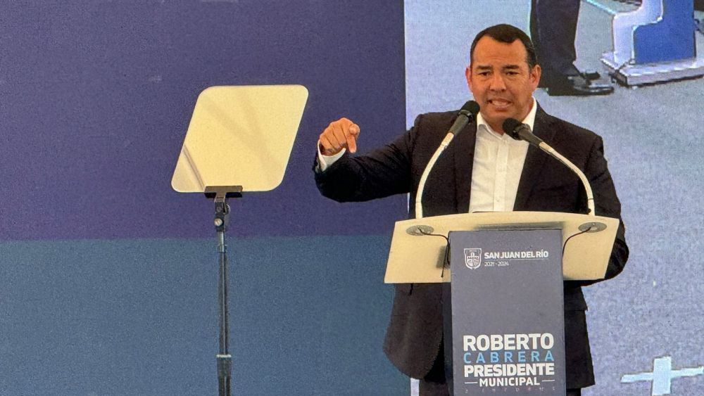 Roberto Cabrera resalta inversiones en infraestructura, seguridad y apoyo social en tres años.