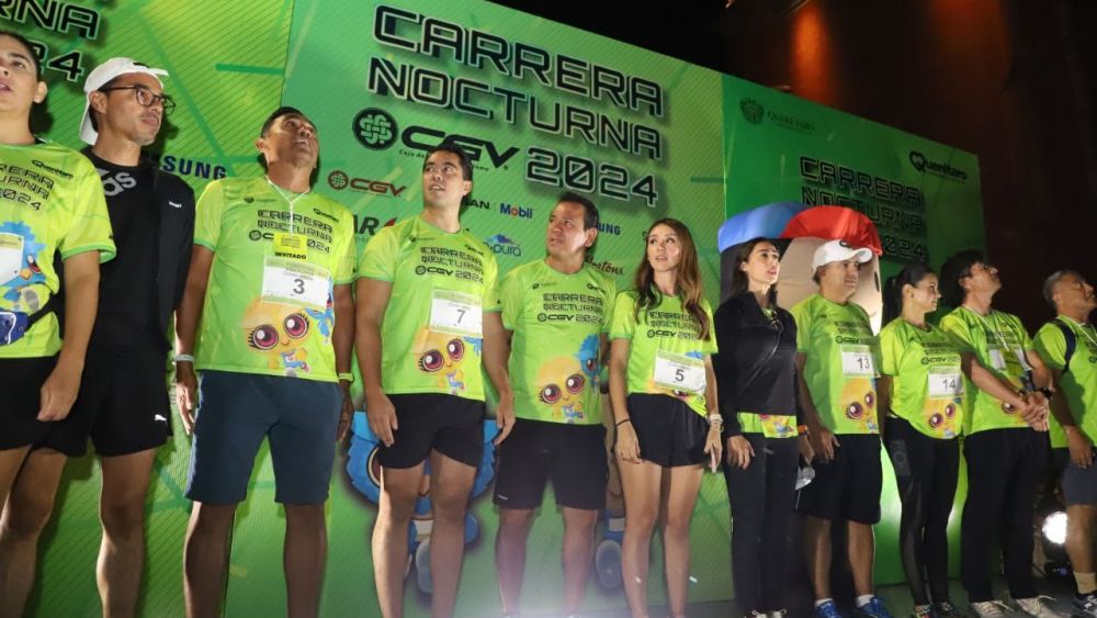 Exitosa Décimo Tercera Carrera Nocturna CGV 2024 en Querétaro.