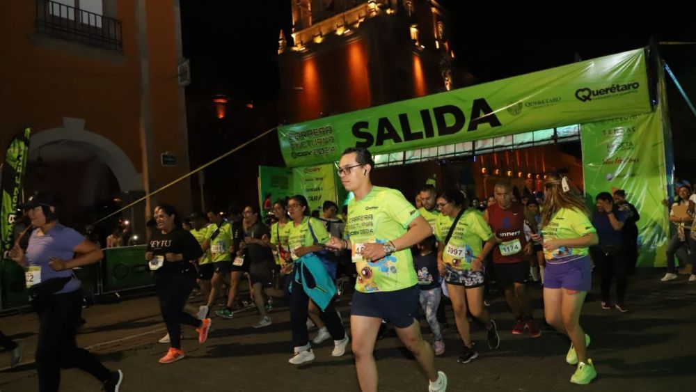 Exitosa Décimo Tercera Carrera Nocturna CGV 2024 en Querétaro.