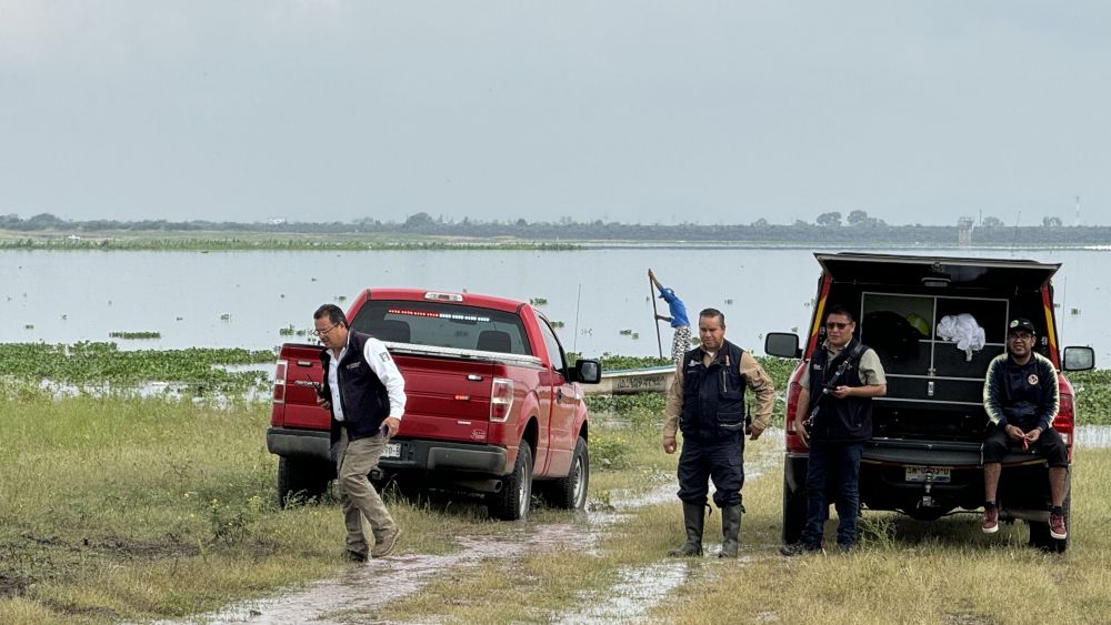 Localizan el cuerpo de menor desaparecido en la presa Constitución de San Juan del Río.