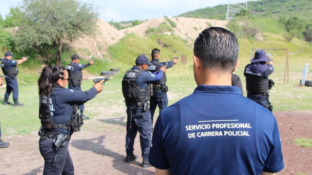 Policía de El Marqués refuerza capacidades con curso de tiro policial. Foto: Ilustrativa/ Facebook/Secretaría de Seguridad Pública y Tránsito Municipal de El Marqués.