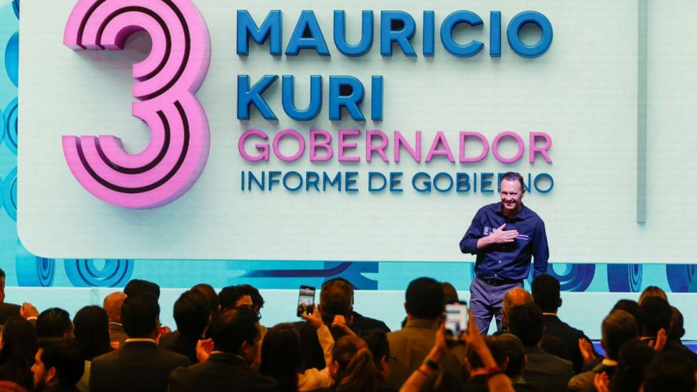 Mauricio Kuri destaca inversiones de su gobierno en San Juan del Río.