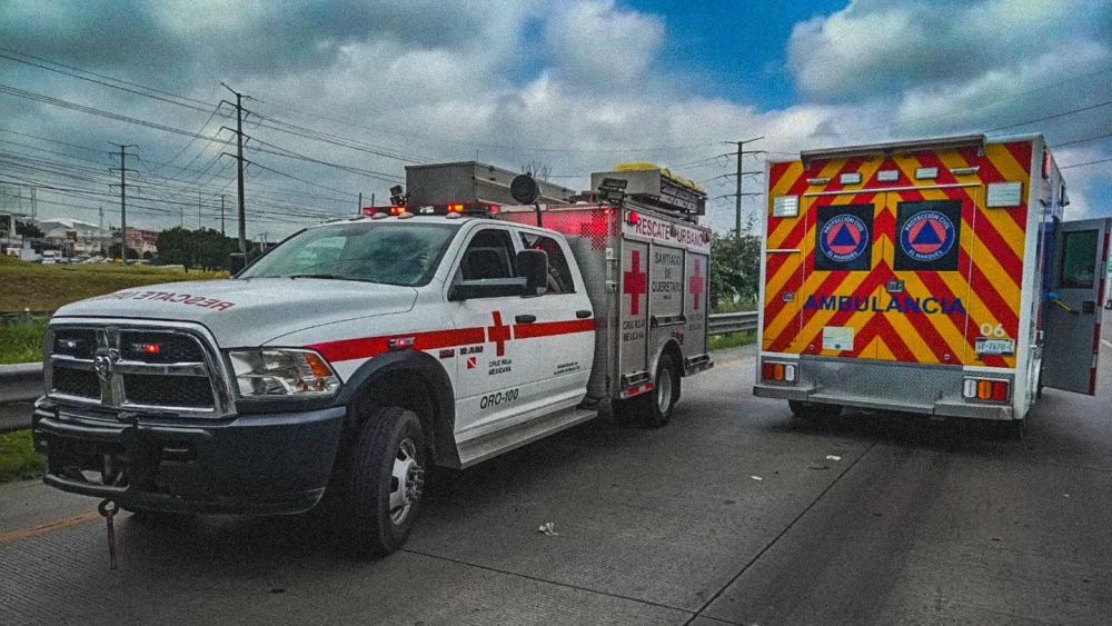 Accidente vehicular genera caos vial en la carretera federal 57 a la altura de La Piedad. Foto: Ilustrativa/ Facebook/Protección Civil El Marqués.