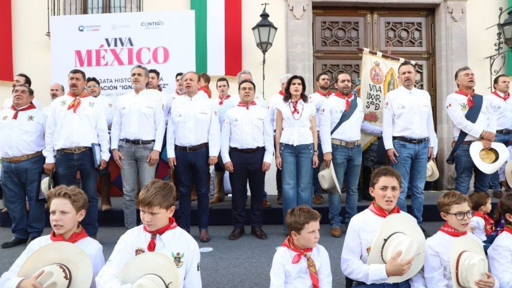 Nava y Kuri participan en la Cabalgata Histórica de la Conspiración "Ignacio Pérez".