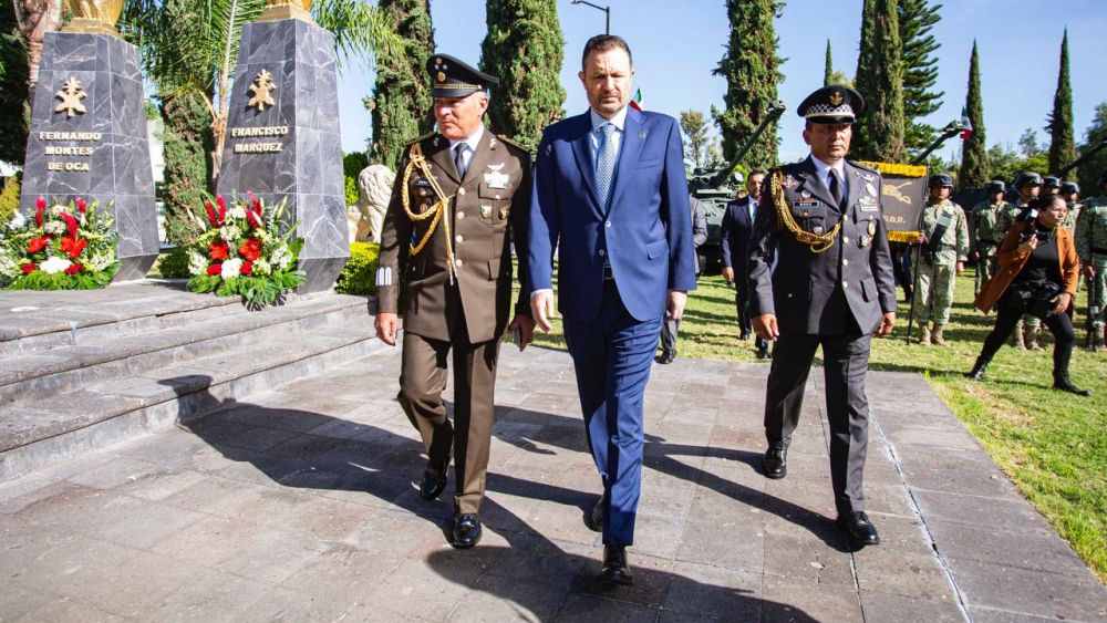 Mauricio Kuri encabeza 177 aniversario de la Gesta Heroica de los Niños Héroes.