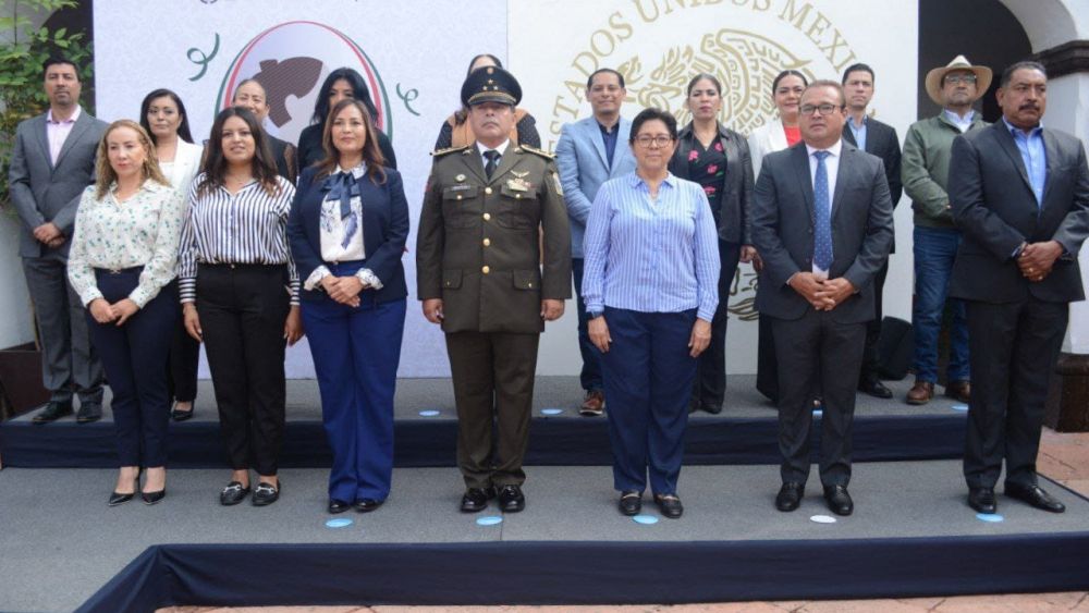 Homenaje en San Juan del Río a Doña Josefa Ortiz de Domínguez.