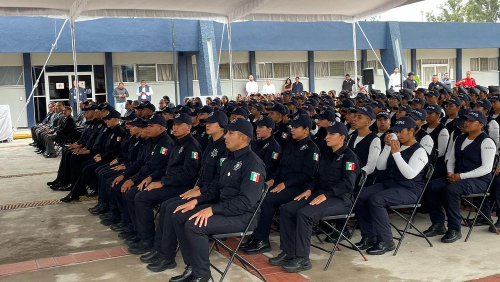 Querétaro suma 401 nuevos policías en tres años. 