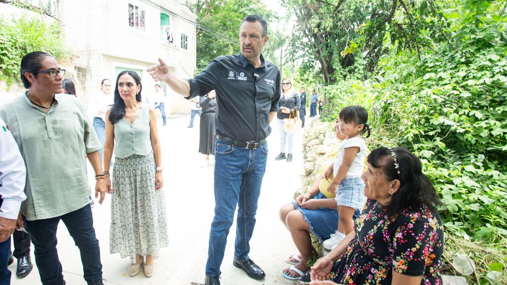 Mauricio Kuri entrega obras de urbanización en Jalpan de Serra con inversión de 7.4 mdp.