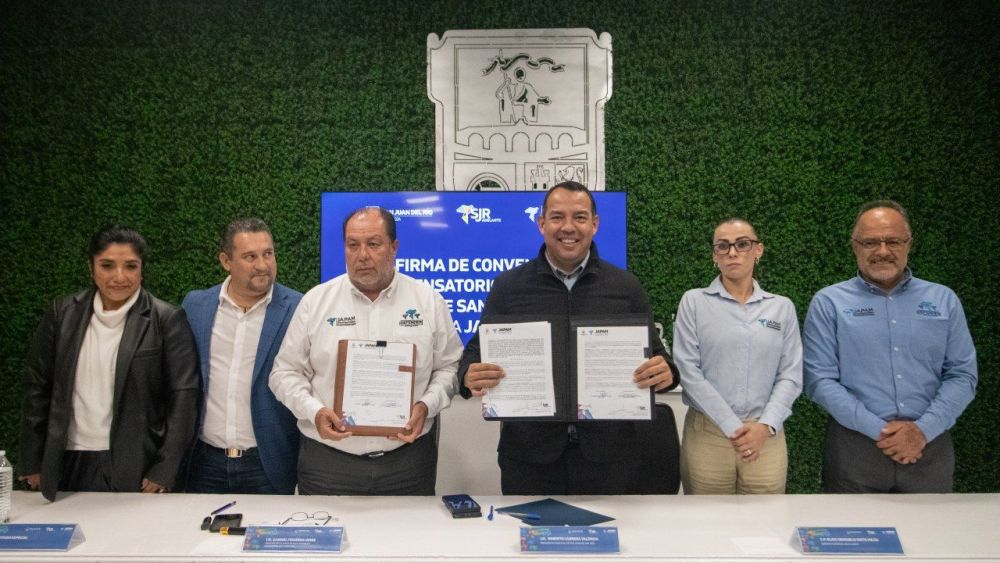 San Juan del Río sanea deuda con la JAPAM y fortalece el Servicio de Agua Potable.