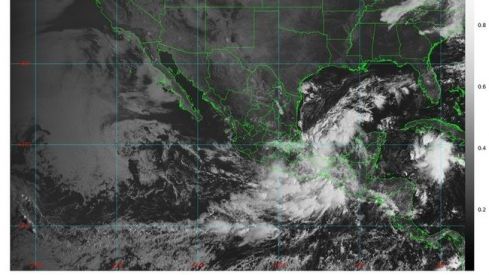 Alerta por depresión tropical y baja presión. Foto: CONAGUA.