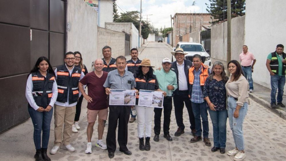 Avanzan proyectos de obras públicas en San Juan del Río.