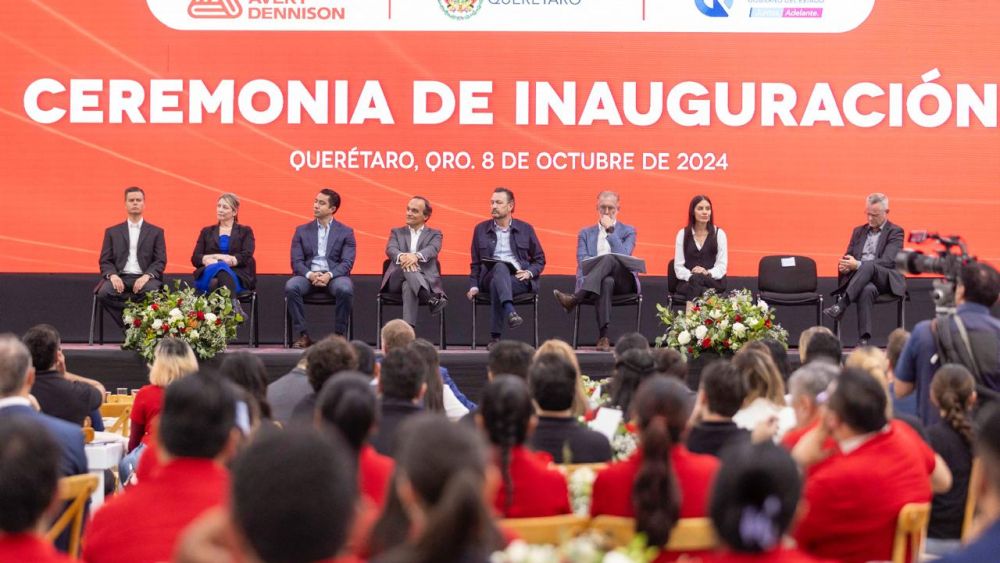 Avery Dennison inaugura nueva planta en Querétaro.