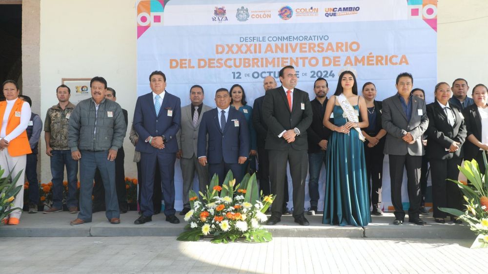 Colón conmemora el 532 Aniversario del Descubrimiento de América con acto cívico