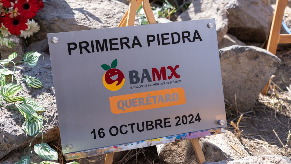 Inicia la construcción del Banco de Alimentos de Querétaro en El Marqués