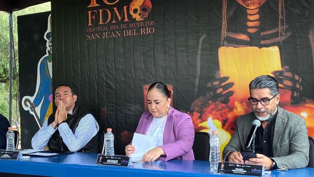 San Juan del Río celebra la 18ª Edición de su Festival de Día de Muertos.