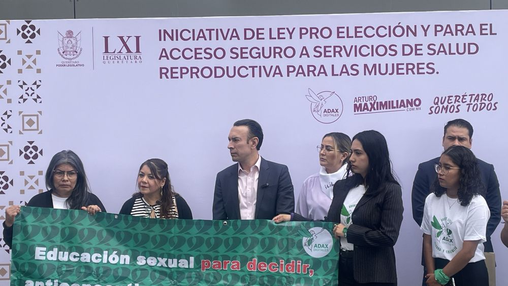 Presentan iniciativa para despenalización del aborto y acceso seguro a salud reproductiva en Querétaro.