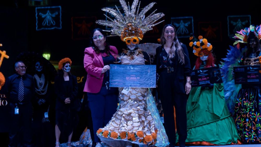 Éxito del Concurso de Catrinas en el 18vo Festival de Día de Muertos de San Juan del Río.