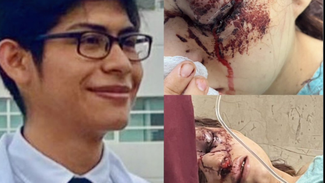 Piden #JusticiaParaMelanie tras agresión brutal de estudiante de Medicina