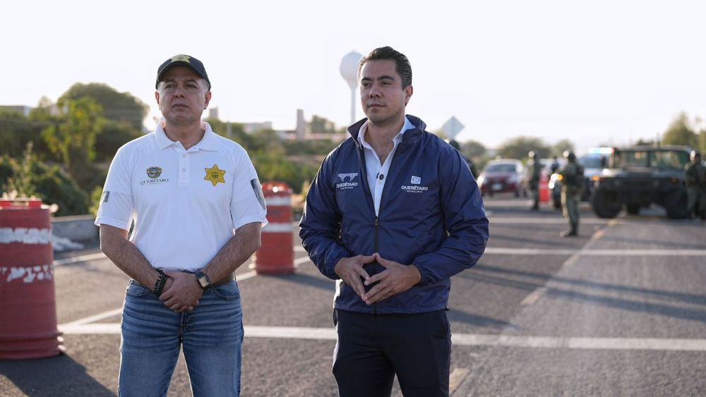 Alcalde supervisa operativos de seguridad en Querétaro con apoyo de SEDENA.