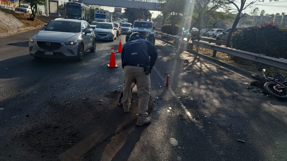 Protección Civil atiende accidente de motociclista en Bernardo Quintana. Foto: Ilustrativa/ Facebook/Coordinación Estatal de Protección Civil de Querétaro.