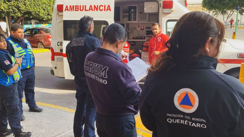 Mujer se atraganta en restaurante de Querétaro. Foto: Ilustrativa/ Facebook/Protección Civil del Municipio de Querétaro.