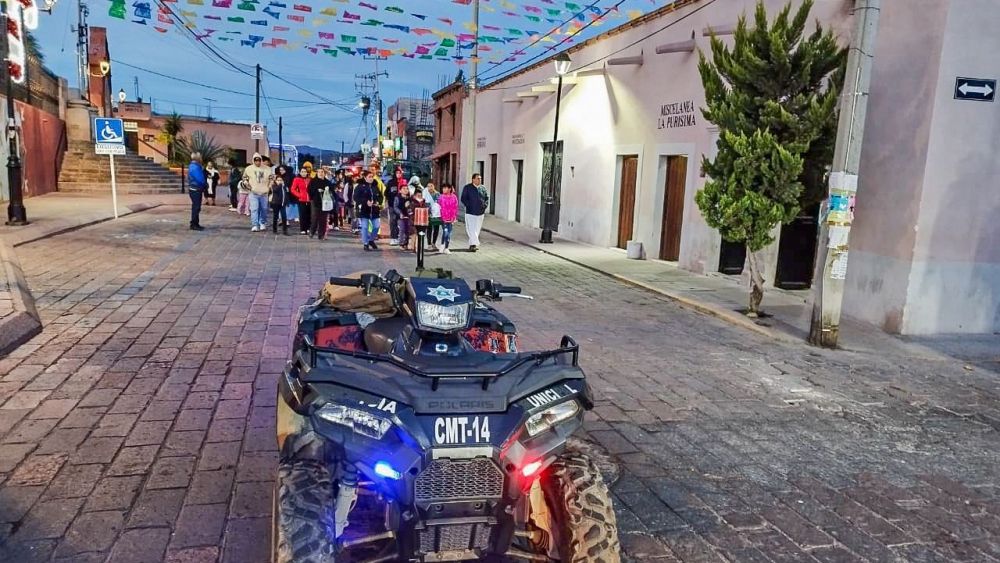 Operativos de seguridad en Colón para las fiestas navideñas.