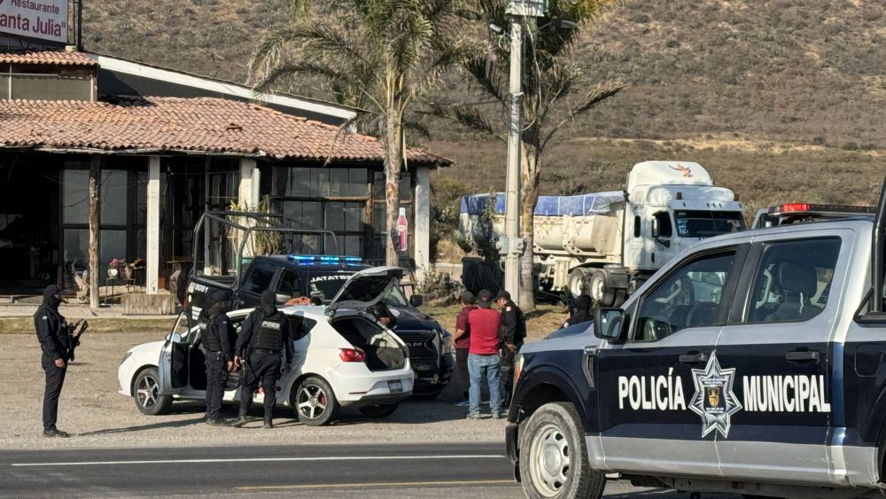 Refuerzan Seguridad en San Juan del Río por Festejos de Fin de Año.