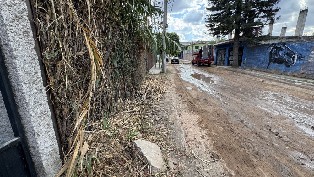 Quejas por predios abandonados y falta de urbanización en El Molino.