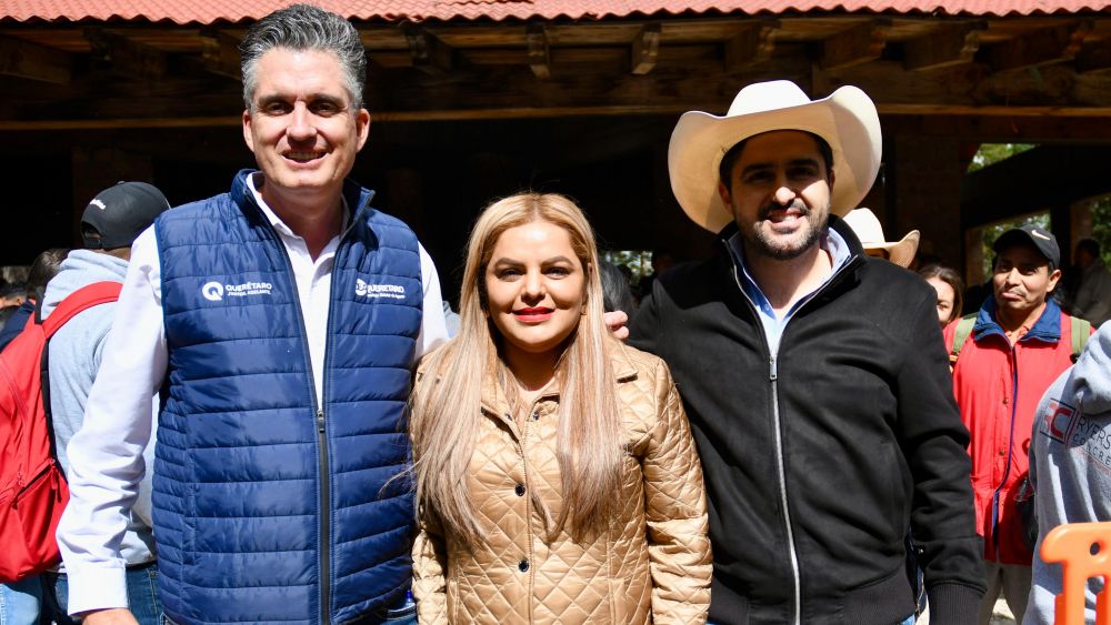 Compromiso cumplido: Dorantes celebra avances en el abasto de agua para Pinal de Amoles.