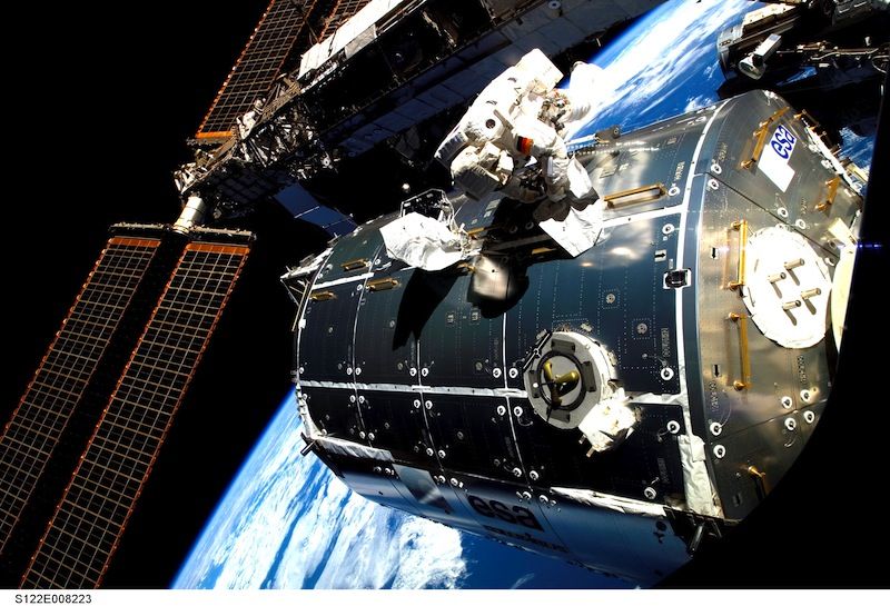 Laboratorio Columbus Cumple 10 Años En Estación Espacial Internac