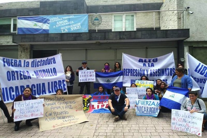 Protestan Feministas Del Mundo Contra Represi N A Osc En Nicaragu