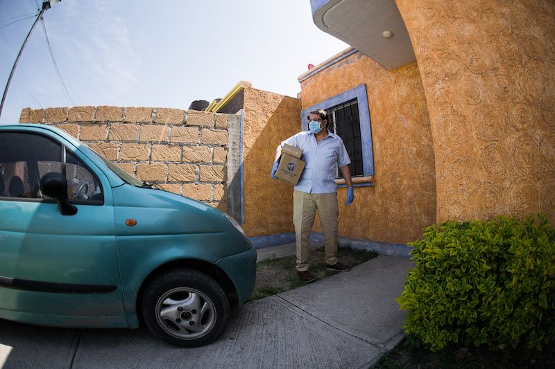 Arranca entrega de apoyos alimentarios en San Juan del Río