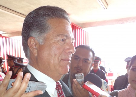 Titular de la Unidad de Protección Civil en el estado de Querétaro Gerardo Quirarte Pérez.