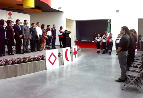 Cruz Roja Mexicana del municipio, festejó a sus 280 integrantes voluntarios.