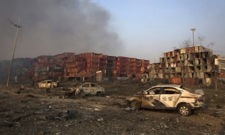 Aumenta el número de muertes por explosión en Tianjin, China. FOTO/NOTIMEX