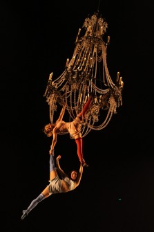 Premier en la Gran Carpa Blanca de Santa Fe DEL Cirque du Soleil. FOTO/NOTIMEX