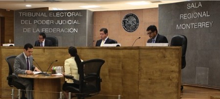 Sala Monterrey del Tribunal Electoral del Poder Judicial de la Federación. FOTO/ESPECIAL