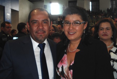 Rosendo Anaya Aguilar, luego de haber rendido protesta como alcalde de Amealco.